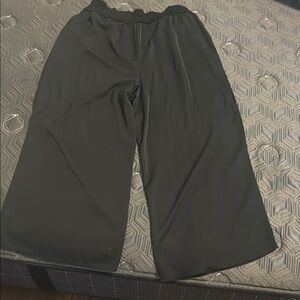 Black Wide-Leg Pants